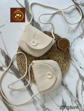 کیف دوشی زنانه دخترانه مینی کنفی