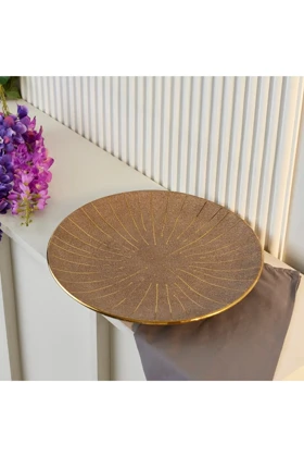 بشقاب تزئینی Karaca Home مدل Marquis - بژ