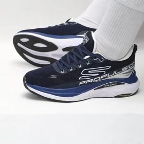 کفش و کتانی مردانه مدل اسکیچرز پرو SKECHERS PROPULSION رنگ سرمه ای کد 48349