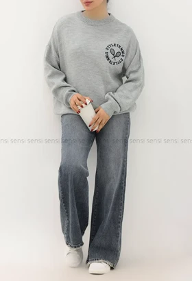 بافت یقه گرد گلدوزی تنیس کد1004903