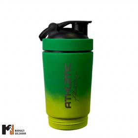 شیکر استیل ATHLETIC دو تیکه کد5501 (سبز)