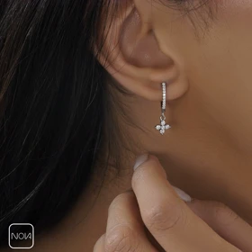 گوشواره نقره کد 151217