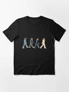 تیشرت گروه موسیقی beatles بیتلز Vintage Retro Abbey Road Music کد 183653