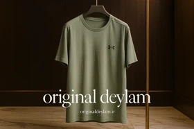 تیشرت ورزشی آندر آمور با کیفیت استثنایی سبز خاص 2XL