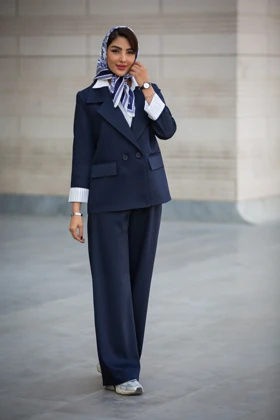 کت زنانه پرادا مچ آستردار