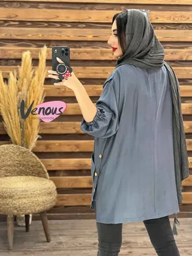 مانتو بابوس بغل سه دکمه