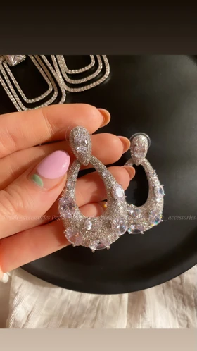 گوشواره جواهری