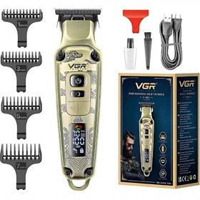 ماشین اصلاح شارژی وی جی آر VGR مدل V-901 بدنه فلزی