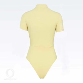 بادی آستین کوتاه زنانه مدل SIMLESS (کرم)