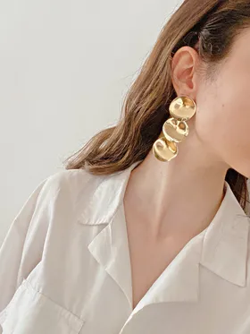 گوشواره آویز سکه ای
