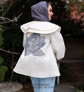 مانتو تکه دوزی اورجینال گلدوزی