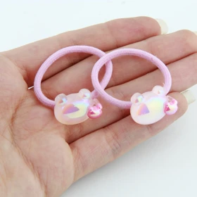 کش مو دخترانه مدل خرس دو عددی