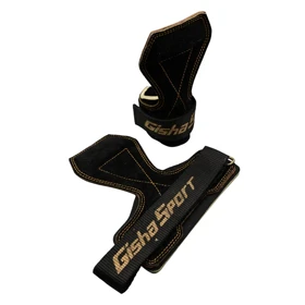 مچ بند لیفت دار سه کاره بدنسازی G Wear مدل ELM-3374 چرم طبیعی فری سایز