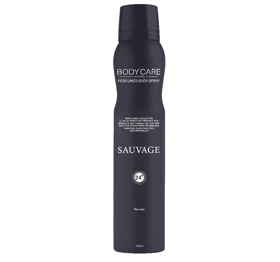 اسپری بدن مردانه بادی کر مدل ساواچ Body Care Sauvage حجم 200 میل