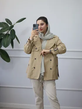 بارانی کوتاه زلفا