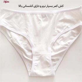 شورت زنانه رنگ سفید ماییلدا مدل 4830 بسته 6عددی