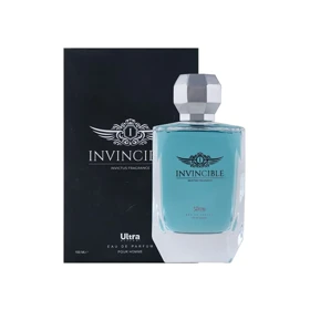 پرفیوم مردانه اولترا ویرچوآل مدل Invincible حجم 100 میلی لیتر - رایحه Invictus