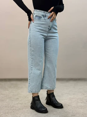 شلوار واید جین قد 6268