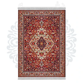 فرشینه از جنس پارچه هازان مخمل ترک طرح سنتی و مدرن برند دفه کد DHU253
