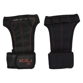 دستکش و محافظ کف دست بدنسازی بلو فیت مدل 404K1391 مشکی بسته دو عددی