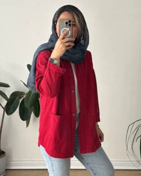 مانو کتان پنبه پایین جیب