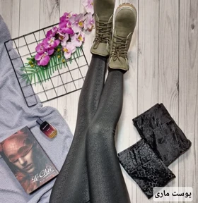 لگ چرم طرح دار داخل کرک کد 40107 (طرح پوست ماری)