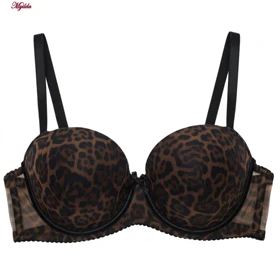 ست شورت و سوتین زنانه شارمین مدل جکدار فنردار پلنگی کد 5457-1066