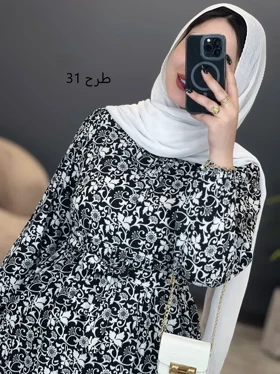 3163-پیراهن بلند نوردخت