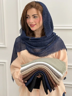 شال نخی حصیری دورریش پلنگی