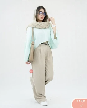 شلوار فول بگ کاویا 9297