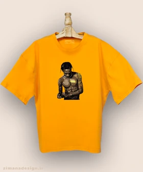 تیشرت لش مردانه و زنانه طرح تراویس اسکات کد 944