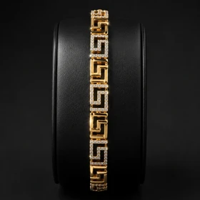 دستبند ژوپینگ طرح طلاکدdxu107 گالری زیورآلات آوآرین