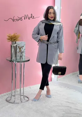 کت دویقه کمربند زنجیری
