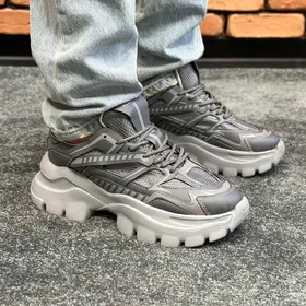 کتانی اسپرت مردانه بالنسیاگا BALENCIAGA رنگ طوسی
