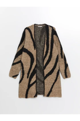 ژاکت کش باف پشمی زنانه اورجینال ال سی وایکیکی lc-waikiki