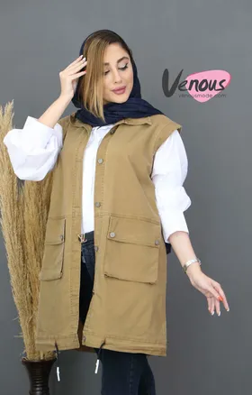 مانتو جین سارافونی دو تیکه