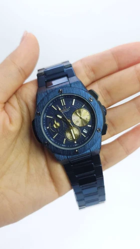 ساعت مچی مردانه کورال Coral9118 کرنوگراف 3موتور فعال