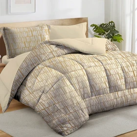 سرویس روتختی مخمل شانل مدل FR (کرم)