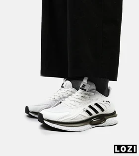 کفش کتانی مردانه سفید مشکی ADIDAS UltraBoost