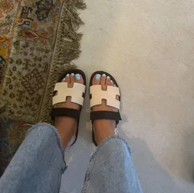 صندل زنانه مدل H بدون سگک