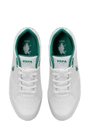 پایه. کفش ورزشی مردانه POLO ASSN WHITE کفش ورزشی مردانه سفید سبز PRESTO 4FX