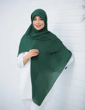 روسری وال اسلپ دور مرواریدی