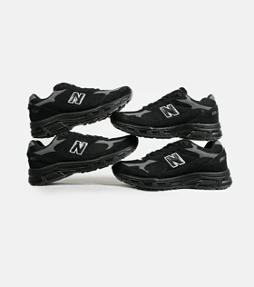 کفش کتانی بزرگ پا مشکی طوسی NEW BALANCE 993