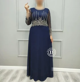 پیراهن بلند لاله 7037