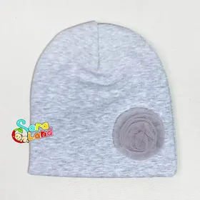کلاه نوزاد کشی رنگی گل‌دار