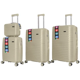 چمدان Rapido مدل R-40371-4X مجموعه 4 عددی (کرم)
