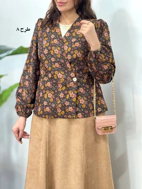 ست تونیک و دامن هانیل 2 کد 3991