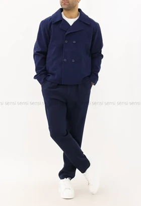 ترنچ کت آستردار مردانه کد20000035