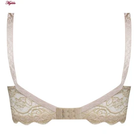 سوتین زنانه مدل دالبری باریک کرم کد 5036