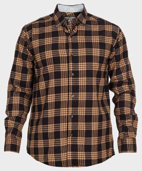 پیراهن مردانه پشمی چهارخانه 0160